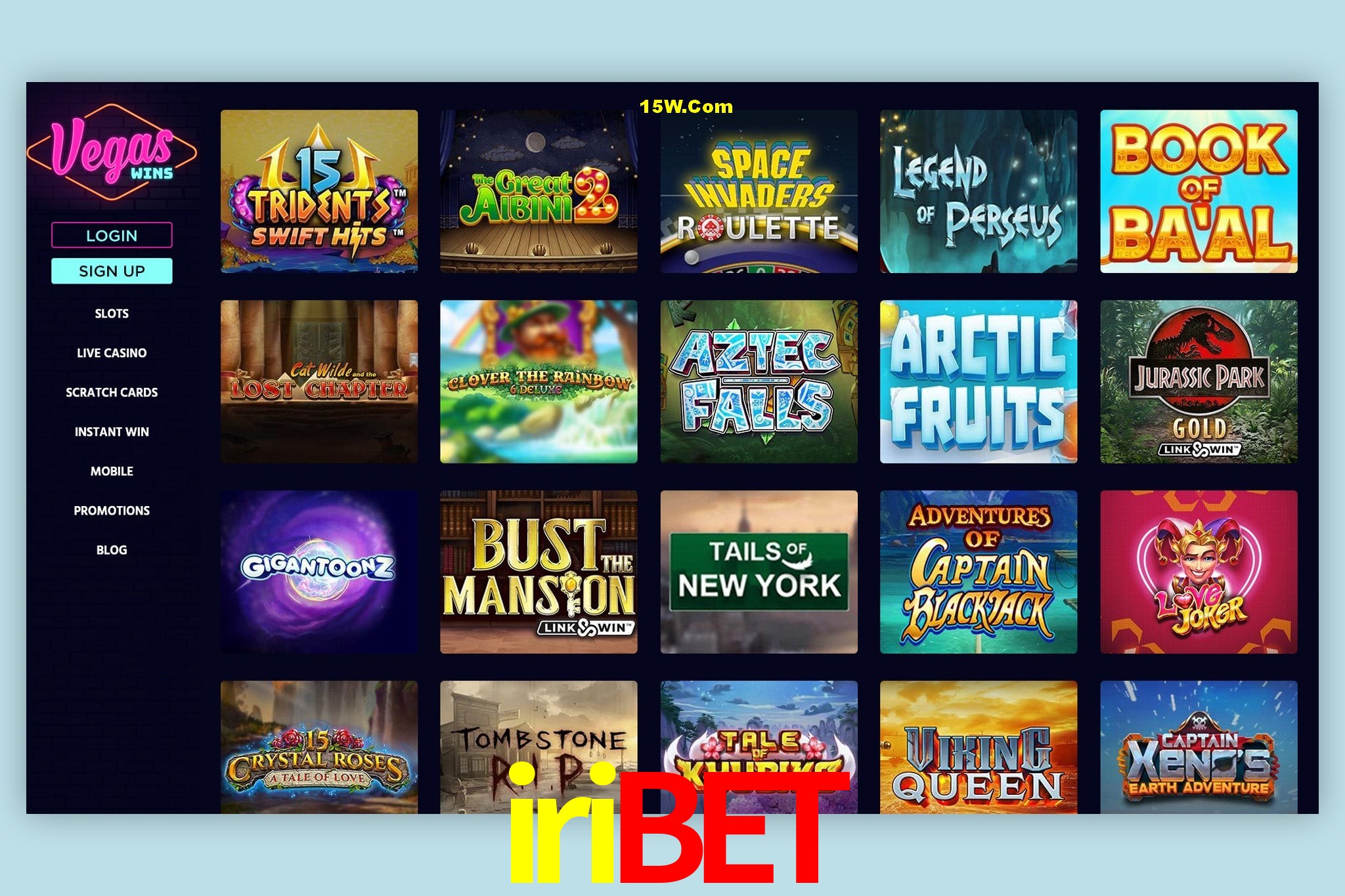 Welcome Bonus iribet